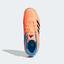 Adidas Kids Stabil Indoor Court Shoes - Beam Orange/Pulse Blue - thumbnail image 2