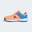 Adidas Kids Stabil Indoor Court Shoes - Beam Orange/Pulse Blue - thumbnail image 6