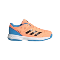 Adidas Kids Stabil Indoor Court Shoes - Beam Orange/Pulse Blue