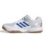 Adidas Mens Speedcourt Indoor Court Shoes - White/Blue - thumbnail image 2