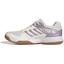 Adidas Womens Speedcourt Indoor Court Shoes -  Cloud White/Lilac - thumbnail image 3