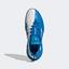 Adidas Mens Barricade Tennis Shoes - Blue Rush/Cloud White - thumbnail image 2