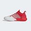 Adidas Mens Adizero Ubersonic 4 Tennis Shoes - Vivid Red / Cloud White - thumbnail image 6