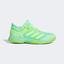 Adidas Kids Adizero Ubersonic 4 Tennis Shoes - Beam Green - thumbnail image 1