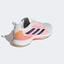 Adidas Womens Avacourt Tennis Shoes - Legacy Indigo/Flash Orange - thumbnail image 5
