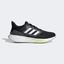 Adidas Mens EQ21 Running Shoes - Core Black/Almost Lime - thumbnail image 1