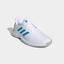 Adidas Mens GameCourt Tennis Shoes - White/Sonic Aqua - thumbnail image 4