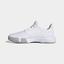 Adidas Mens GameCourt Tennis Shoes - White/Sonic Aqua - thumbnail image 6