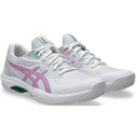 Asics Womens Game FF Padel Shoes - White/BubbleGum - thumbnail image 5