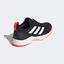 Adidas Mens Court Control Tennis Shoes - Core Black/Solar Red - thumbnail image 5