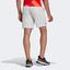 Adidas Mens Tennis Ergo 7-Inch Shorts - White - thumbnail image 2