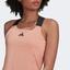 Adidas Womens Primeblue AeroKnit Y-Tank Top - Ambient Blush - thumbnail image 4