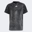 Adidas Boys Primeblue Freelift Printed Tennis T-Shirt - Black - thumbnail image 1