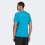 Adidas Mens Club Tennis 3-Stripes Club Tee - Sonic Aqua - thumbnail image 2