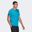 Adidas Mens Club Tennis 3-Stripes Club Tee - Sonic Aqua - thumbnail image 3