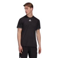 Adidas Mens Freelift Tennis T-Shirt - Black