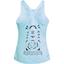 Adidas Girls Paris Tank - Pulse Aqua - thumbnail image 2