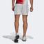 Adidas Mens Melbourne Ergo 7-inch Tennis Shorts - White