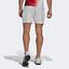 Adidas Mens Melbourne Ergo 7-inch Tennis Shorts - White - thumbnail image 3
