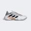 Adidas Womens Barricade Tennis Shoes - Grey - thumbnail image 1