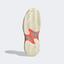 Adidas Womens Barricade Tokyo Tennis Shoes - Cloud White/Solar Red - thumbnail image 3