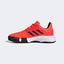 Adidas Kids CourtJam XJ Tennis Shoes - Solar Red - thumbnail image 6