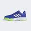 Adidas Mens CourtJam Bounce Tennis Shoes - Sonic Ink/Signal Green - thumbnail image 6