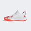 Adidas Mens Defiant Generation Tennis Shoes - Cloud White/Red - thumbnail image 6