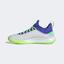 Adidas Mens Defiant Generation Tennis Shoes - White/Green/Blue - thumbnail image 6
