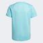 Adidas Boys Paris Tennis Tee - Pulse Aqua - thumbnail image 2