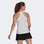 Adidas Womens Club Tennis Tank Top - White/Grey Two - thumbnail image 3