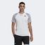 Adidas Mens Club T-Shirt - White/Halo Silver - thumbnail image 1