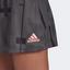 Adidas Womens Club Graphic Skort - Grey Six/Acid Red - thumbnail image 4