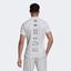 Adidas Mens Freelift Paris Polo - White - thumbnail image 3
