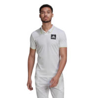 Adidas Mens Freelift Paris Polo - White