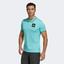 Adidas Mens Freelift Paris Polo - Pulse Aqua - thumbnail image 1