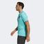Adidas Mens Freelift Paris Polo - Pulse Aqua - thumbnail image 2