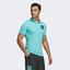Adidas Mens Freelift Paris Polo - Pulse Aqua - thumbnail image 4