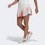 Adidas Womens Melbourne Printed Tennis Skirt - White/Vivid Red - thumbnail image 1