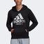 Adidas Mens Graphic Tennis Hoodie - Black - thumbnail image 2