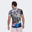 Adidas Mens U.S. Series Printed FreeLift T-Shirt - Multicoloured - thumbnail image 3
