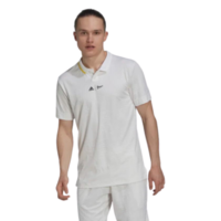 Adidas Mens London Polo T-Shirt - White