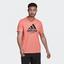 Adidas Mens Padel Cate T-Shirt - Acid Red - thumbnail image 1