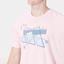 Adidas Mens Tennis Category Tee - Pink - thumbnail image 4