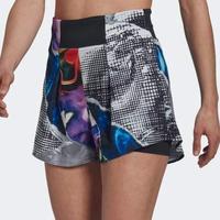 Adidas Womens US Series Ergo Printed Shorts - Multicoloured