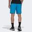 Adidas Mens Club 3-Stripes Tennis Shorts - Pulse Blue - thumbnail image 2