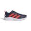 Adidas Mens Court Team Bounce 2.0 Indoor Court Shoes - Navy/Orange - thumbnail image 1