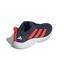 Adidas Mens Court Team Bounce 2.0 Indoor Court Shoes - Navy/Orange - thumbnail image 3