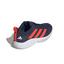 Adidas Mens Court Team Bounce 2.0 Indoor Court Shoes - Navy/Orange - thumbnail image 3