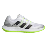 Adidas Mens Forcebounce 2.0 Indoor Court Shoes - Cloud White/Lucid Lemon